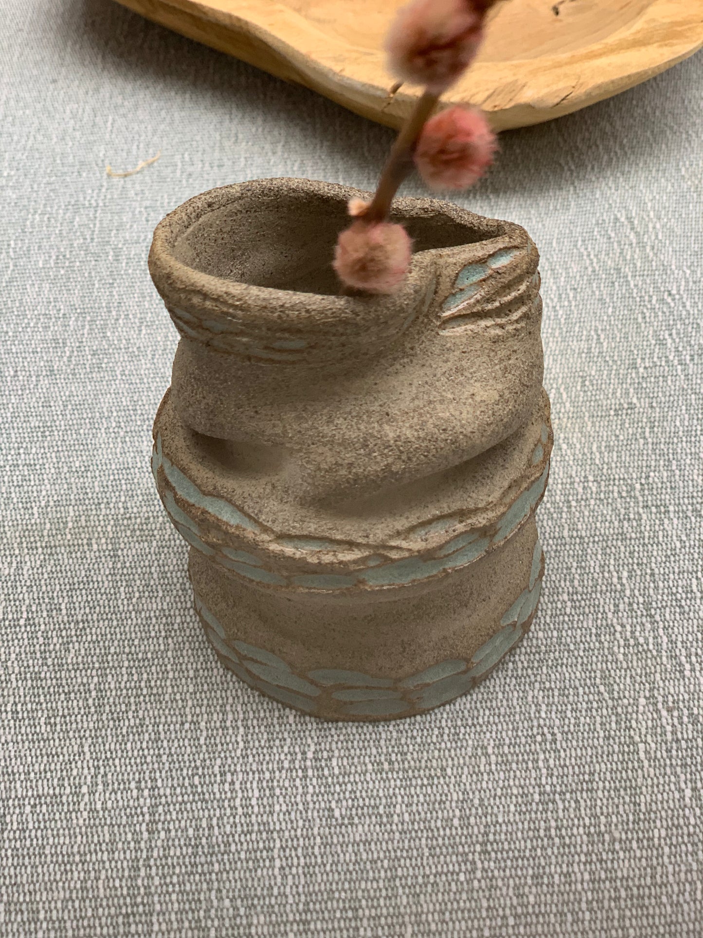 Steinzeug Vase